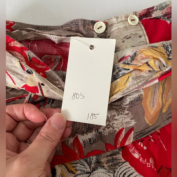 80’s Vintage Hawaiian Tropical Skirt - Picture 9 of 12